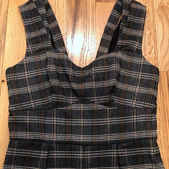 Sugar Lips Glen Plaid Jumpsuit - Picture 7 of 8